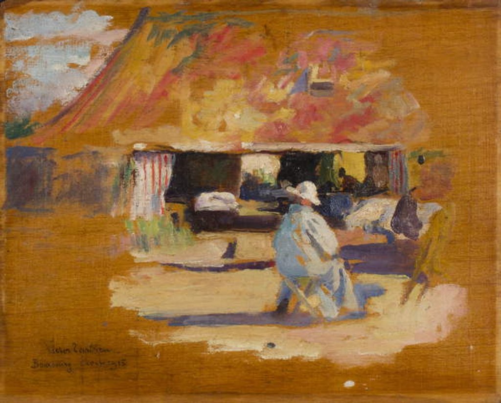 Detail of Bourbourg 1915 by Victor Francois Tardieu