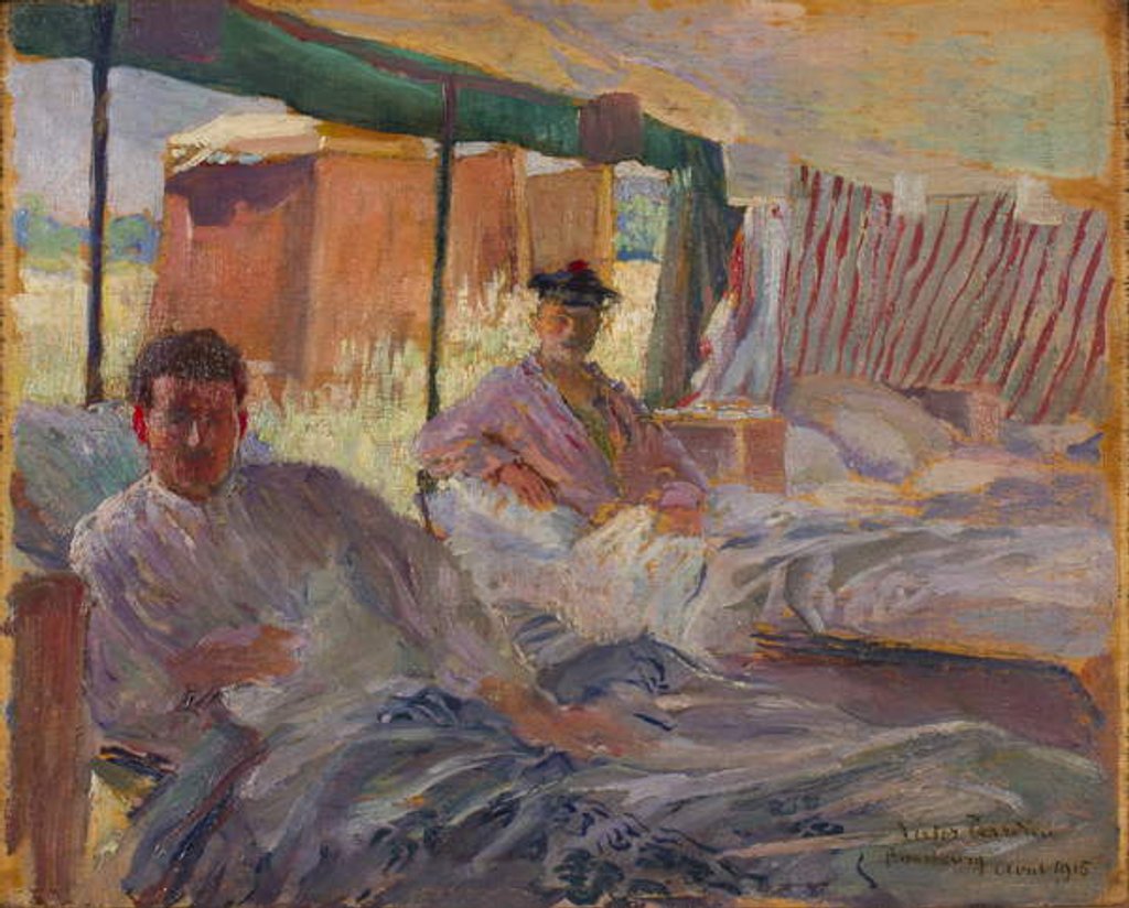 Detail of Bourbourg 1915 by Victor Francois Tardieu