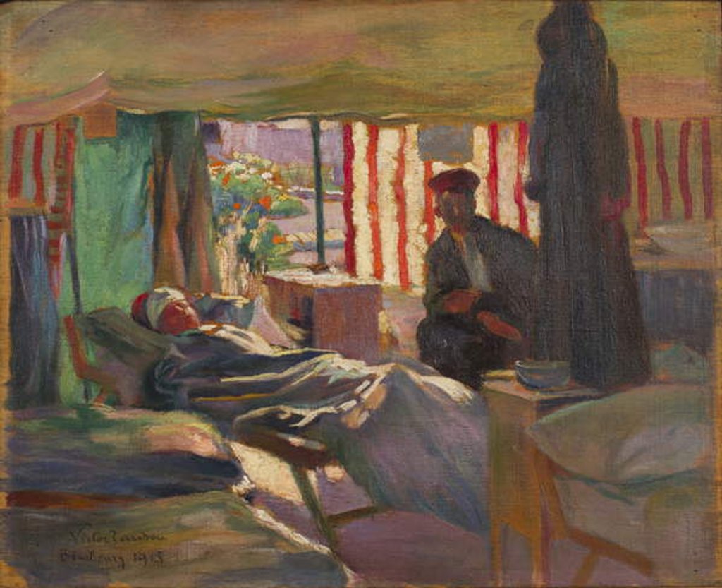 Detail of Bourbourg 1915 by Victor Francois Tardieu