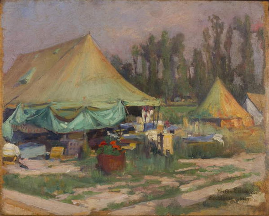 Detail of Bourbourg 1915 by Victor Francois Tardieu