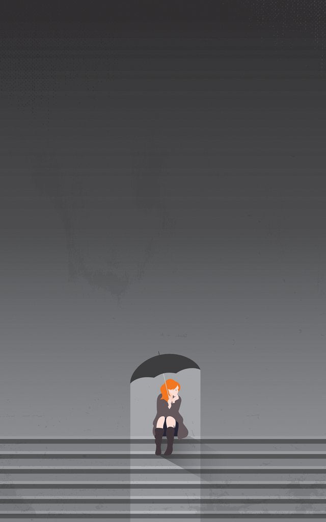 Detail of Alone with my thoughts. by Nick Diggory