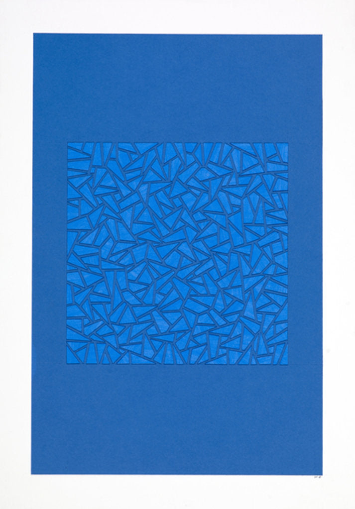 Detail of Blue World, 2015 by Alex Dunn