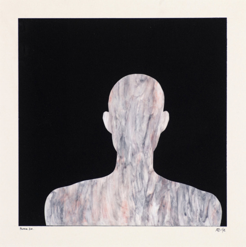 Detail of Pilgrim on black by Alex Dunn