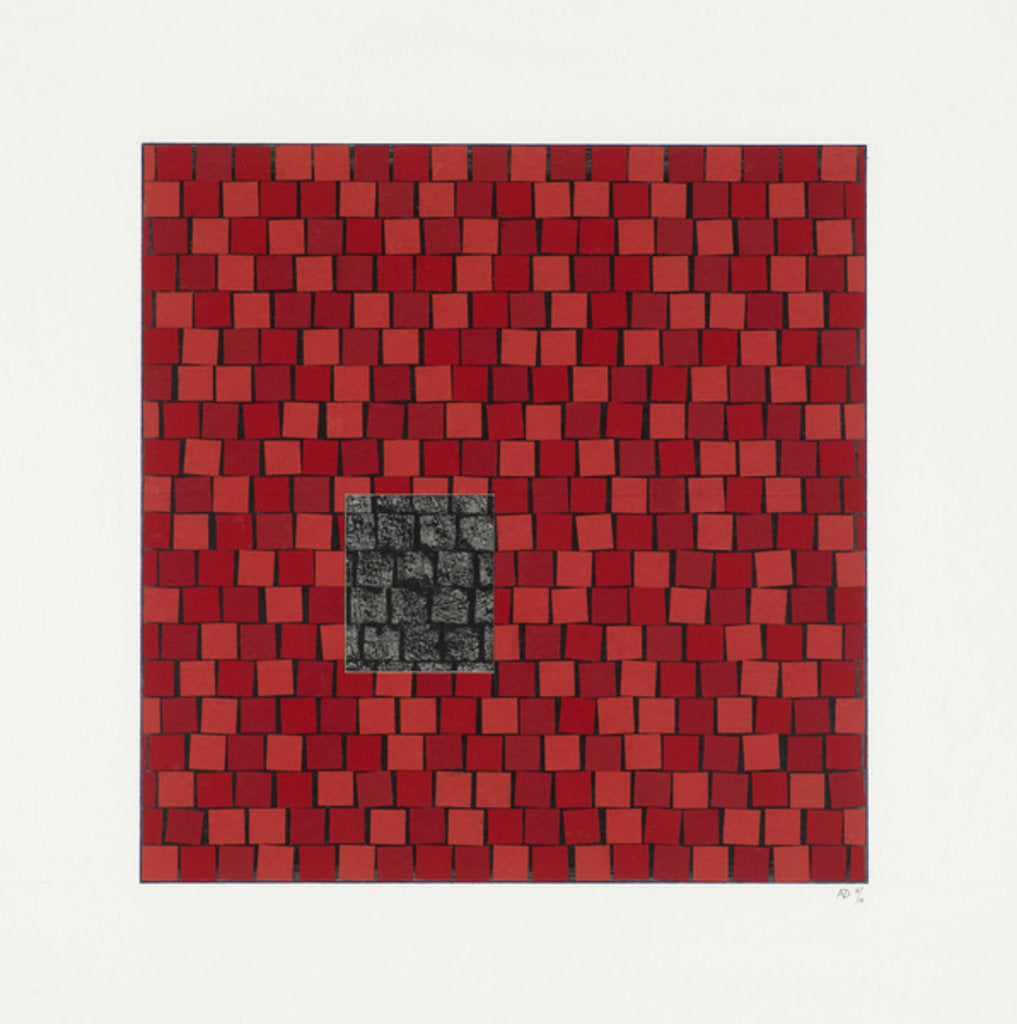 Detail of Window and baked beans, 2010 by Alex Dunn