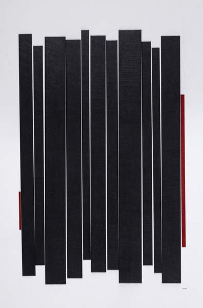Detail of Black High, 2018 by Alex Dunn