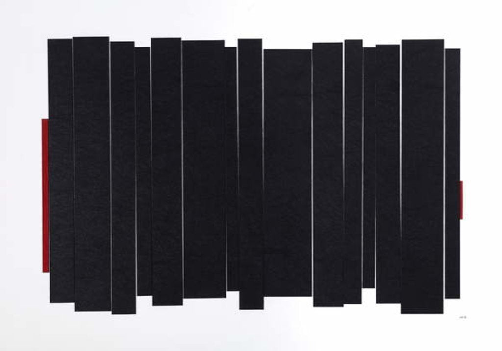 Detail of Black Long, 2018 by Alex Dunn