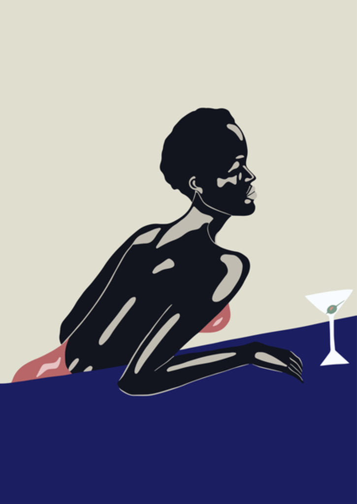 Detail of Evening Drink, 2016 by Yi Xiao Chen