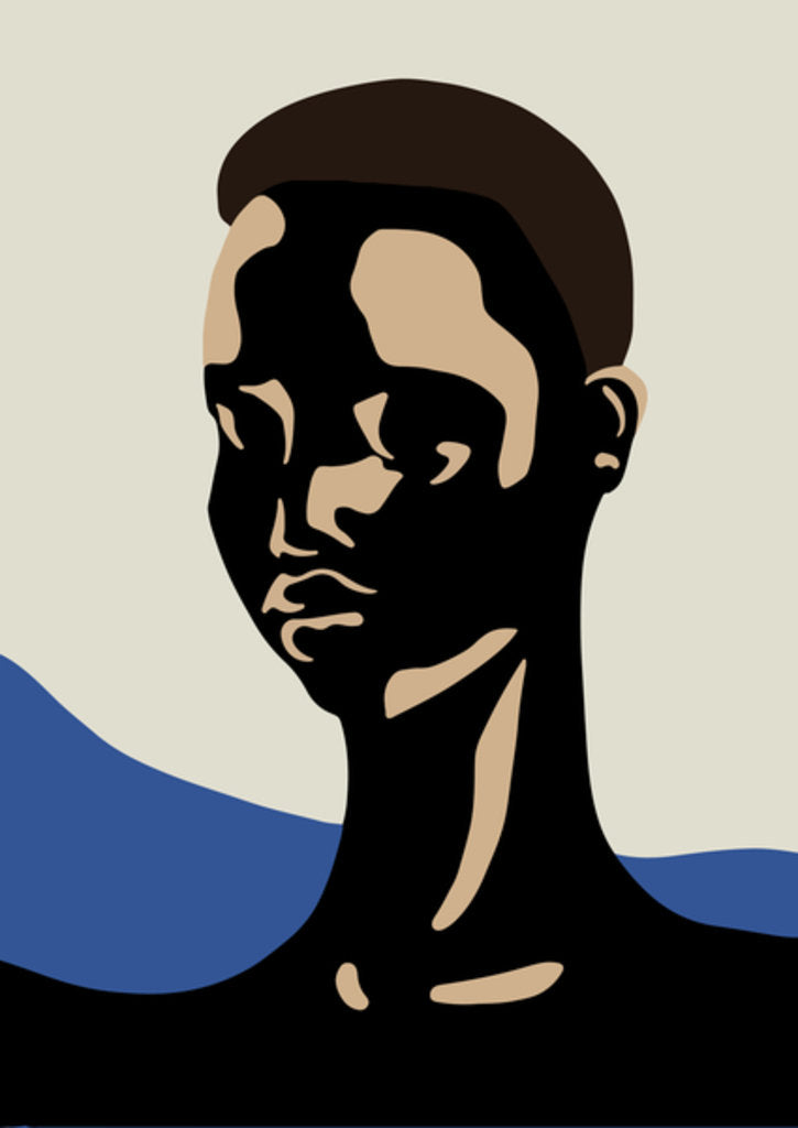 Detail of Untitled Portrait, 2017 by Yi Xiao Chen