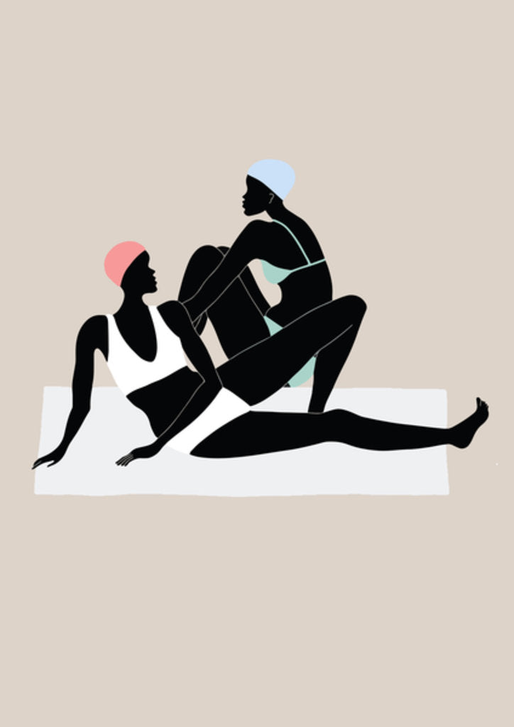 Detail of The Pool, 2016 by Yi Xiao Chen