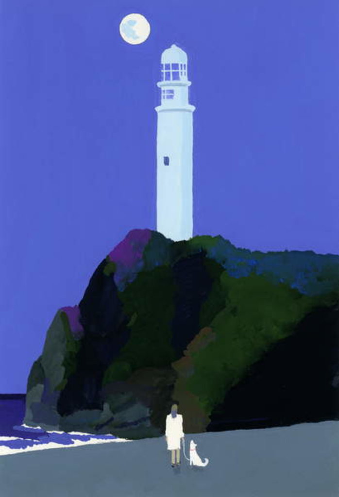 Detail of Night lighthouse, 2017 by Hiroyuki Izutsu