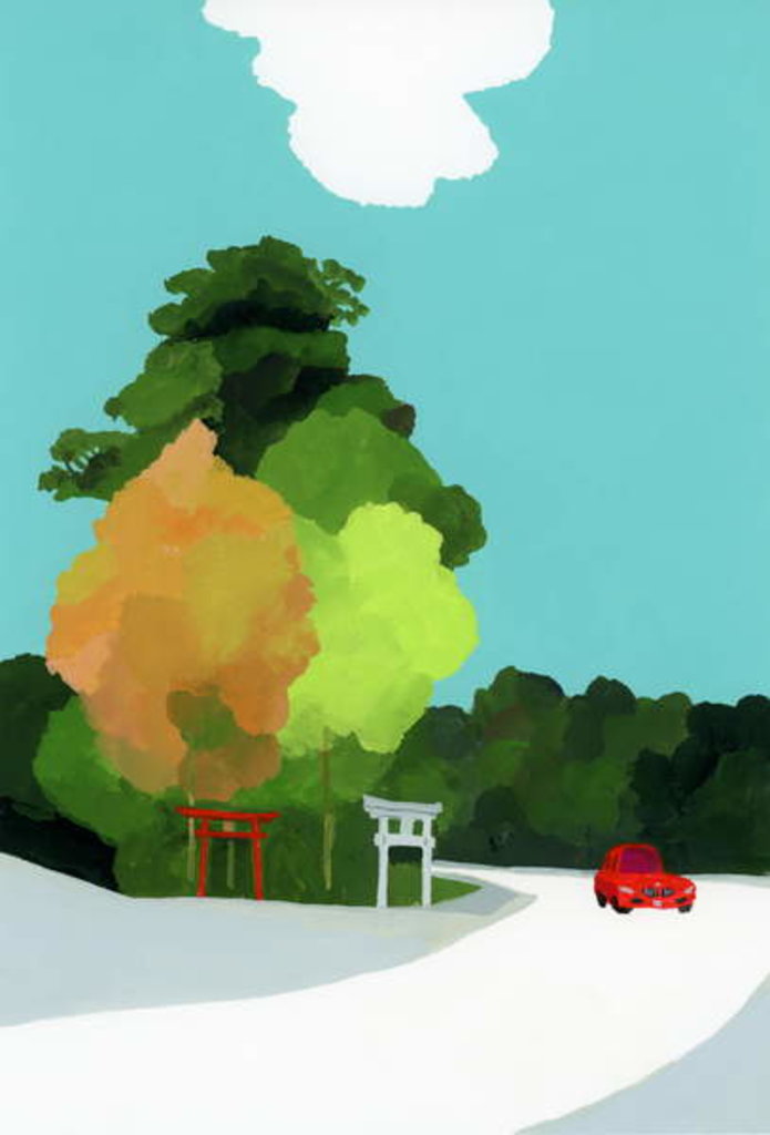 Detail of Shrines, 2017 by Hiroyuki Izutsu