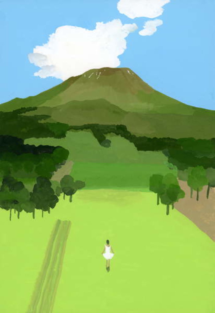 Detail of Come to the plateau, 2017 by Hiroyuki Izutsu