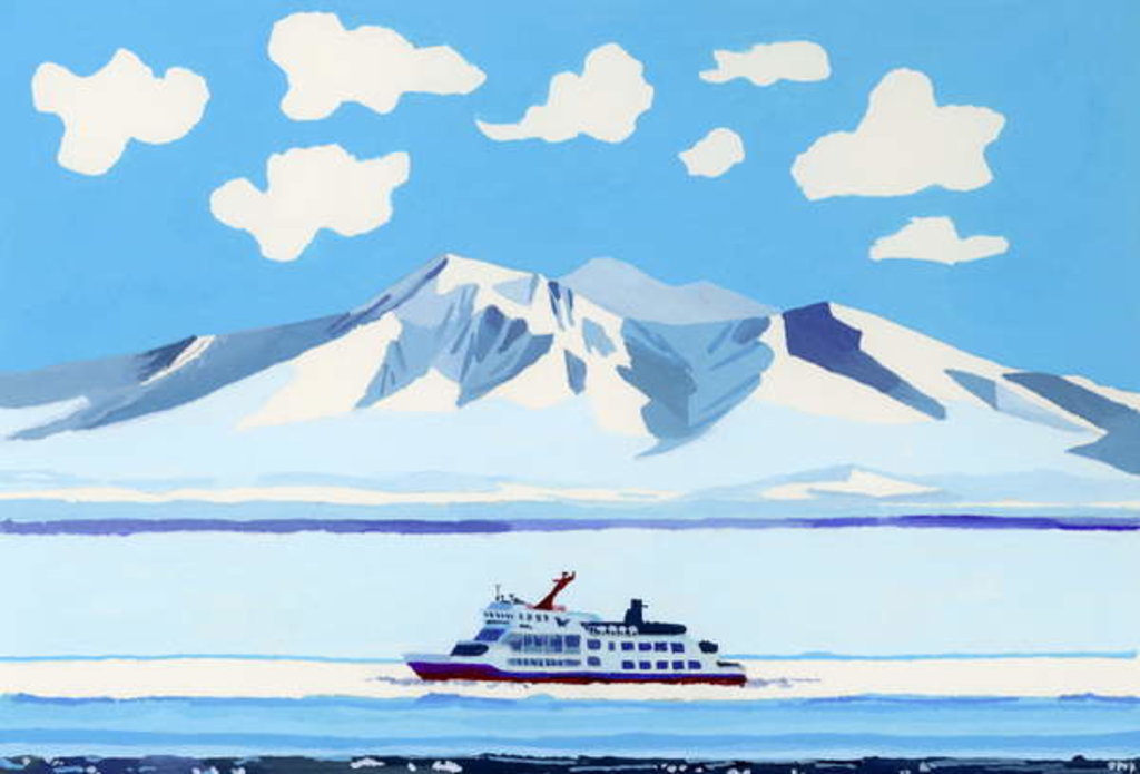 Detail of drift ice ship by Hiroyuki Izutsu