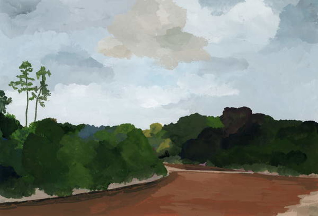 Detail of Isa shrine、Isuzu river, 2016 by Hiroyuki Izutsu