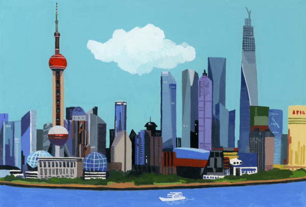 Detail of China, Shanghai, 2016 by Hiroyuki Izutsu