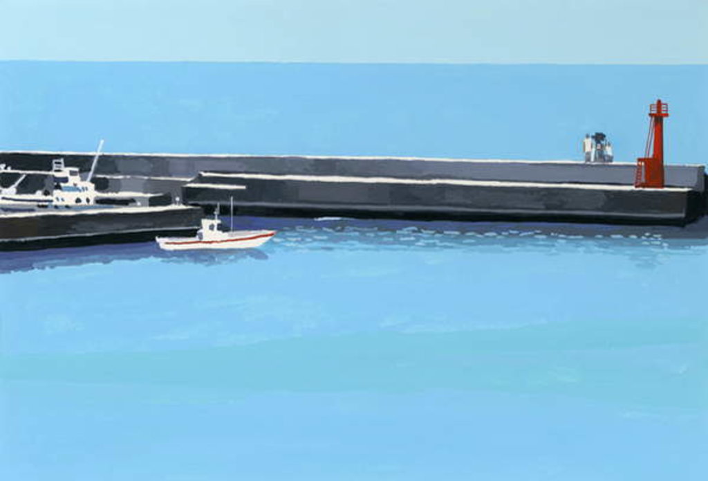 Detail of The sea of Okinawa 2, 2016 by Hiroyuki Izutsu