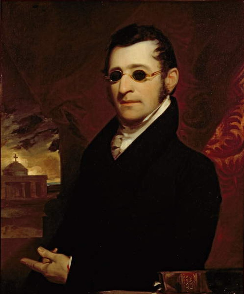 Detail of Reverend William Hogan by John Neagle