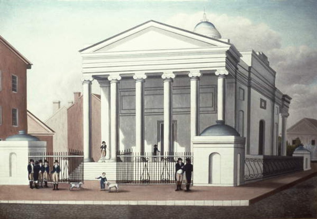 Detail of Bank of Pennsylvania, c.1804 by American School