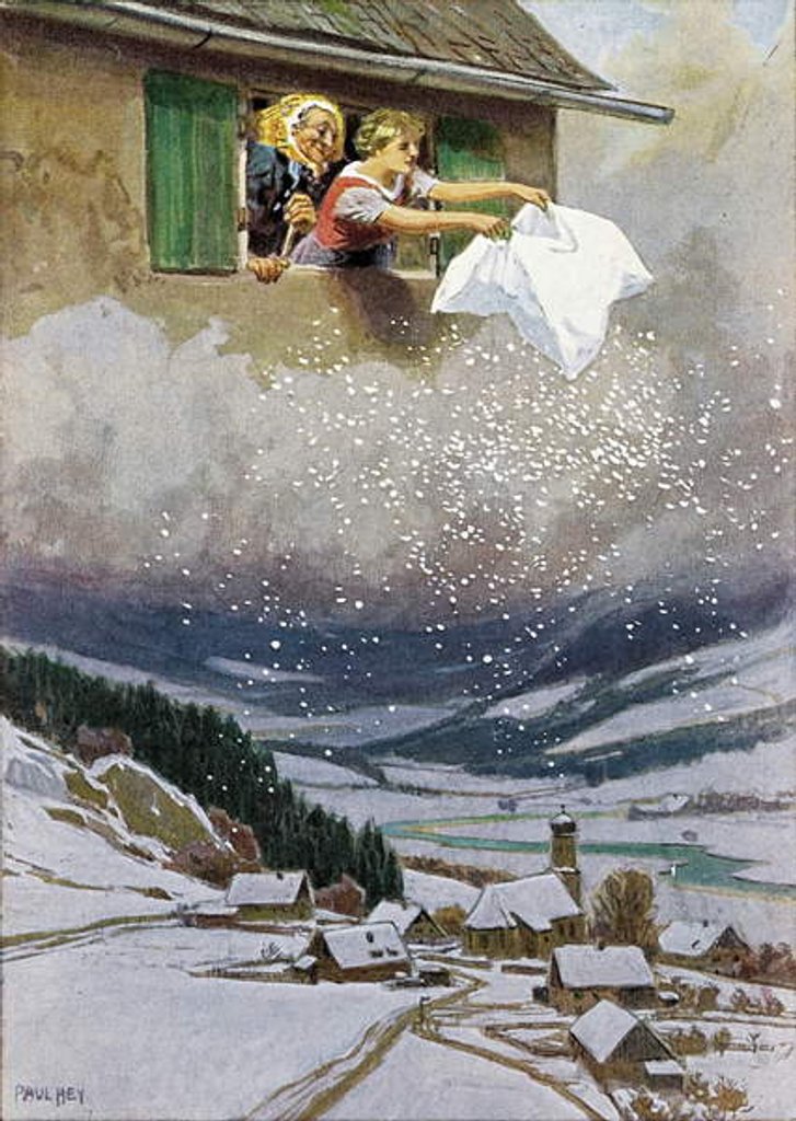 Detail of Mother Hulda by Paul Hey