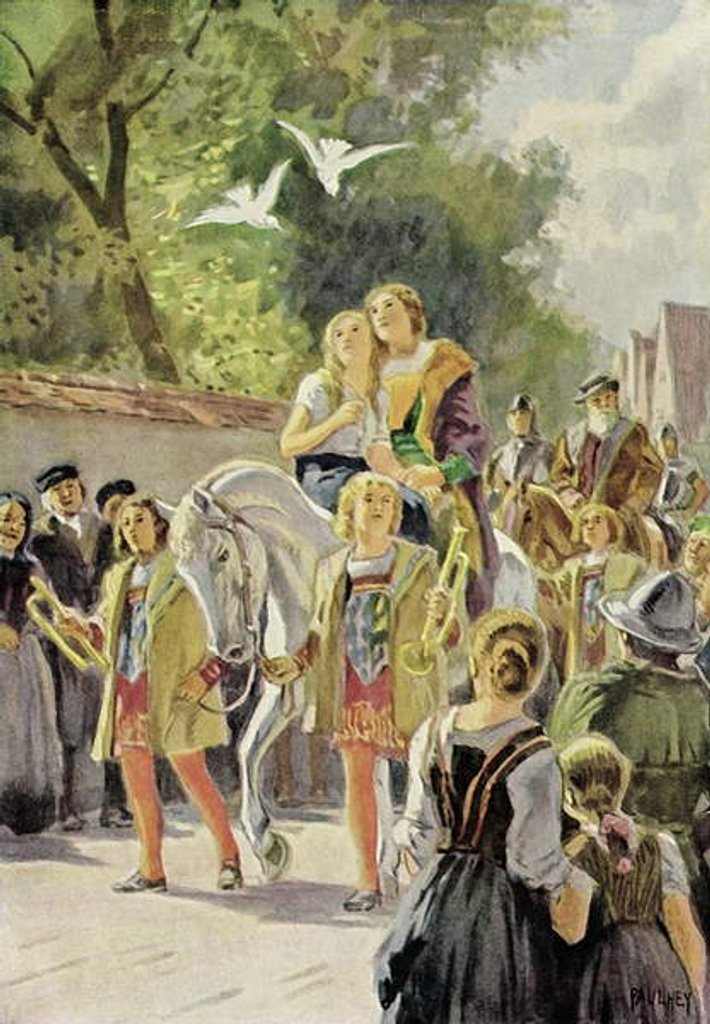 Detail of Cinderella by Paul Hey