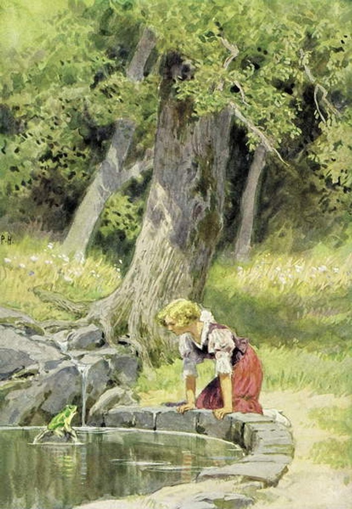 Detail of The Frog King or Iron Henry by Paul Hey