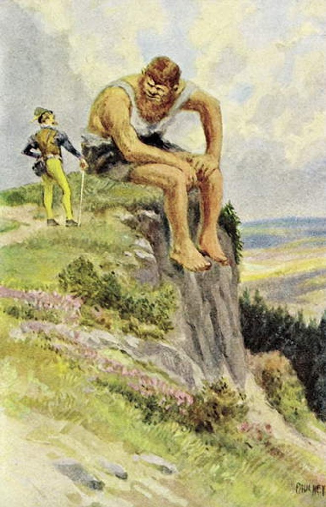 Detail of The Valiant Little Tailor by Paul Hey