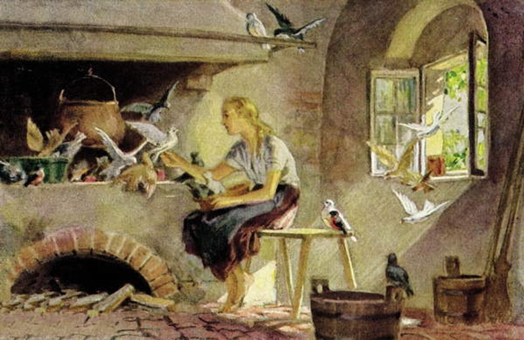 Detail of Cinderella by Paul Hey