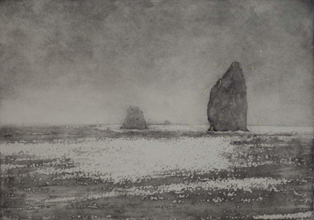 Detail of Trinity, 2017 by Angus Hampel