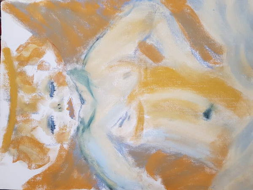 Detail of Angel, 2015 by Cosima Duggal