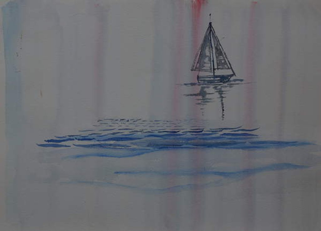 Detail of ghost boat, 2007 by Cosima Duggal
