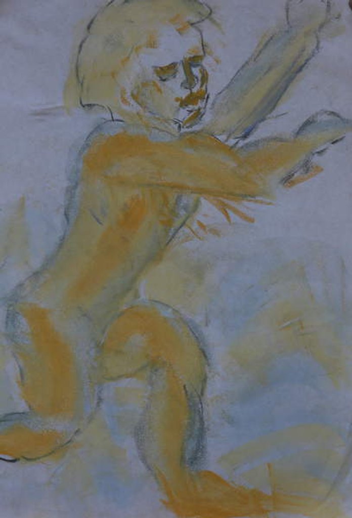 Detail of Running angel, 2015 by Cosima Duggal