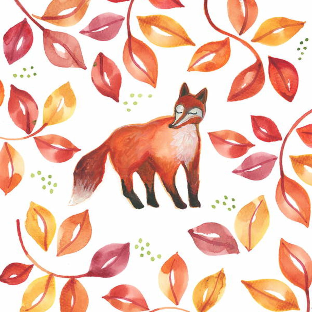 Detail of Fox, 2017 by Elizabeth Rider