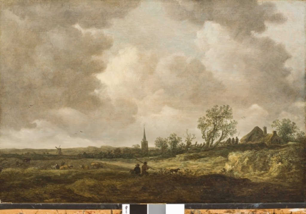 Detail of Landscape with Dunes, 1647 by Jan Josephsz van Goyen