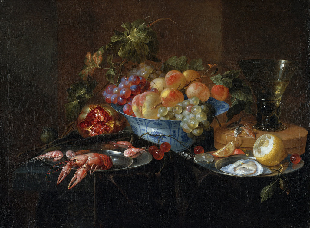Detail of Still Life, c.1645 by Jan Davidsz. de Heem