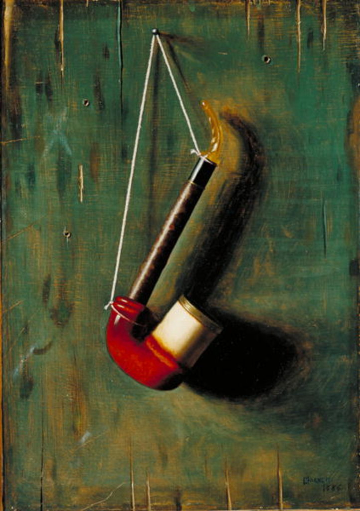 Detail of Meerschaum Pipe, 1886 by William Michael Harnett