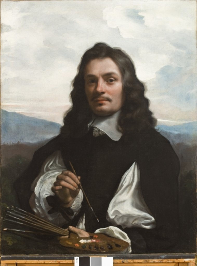 Detail of Self Portrait, c.1658-60 by Michael Sweerts