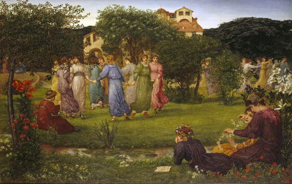 Detail of The Dancing Girls, c.1882 by Thomas Matthews Rooke