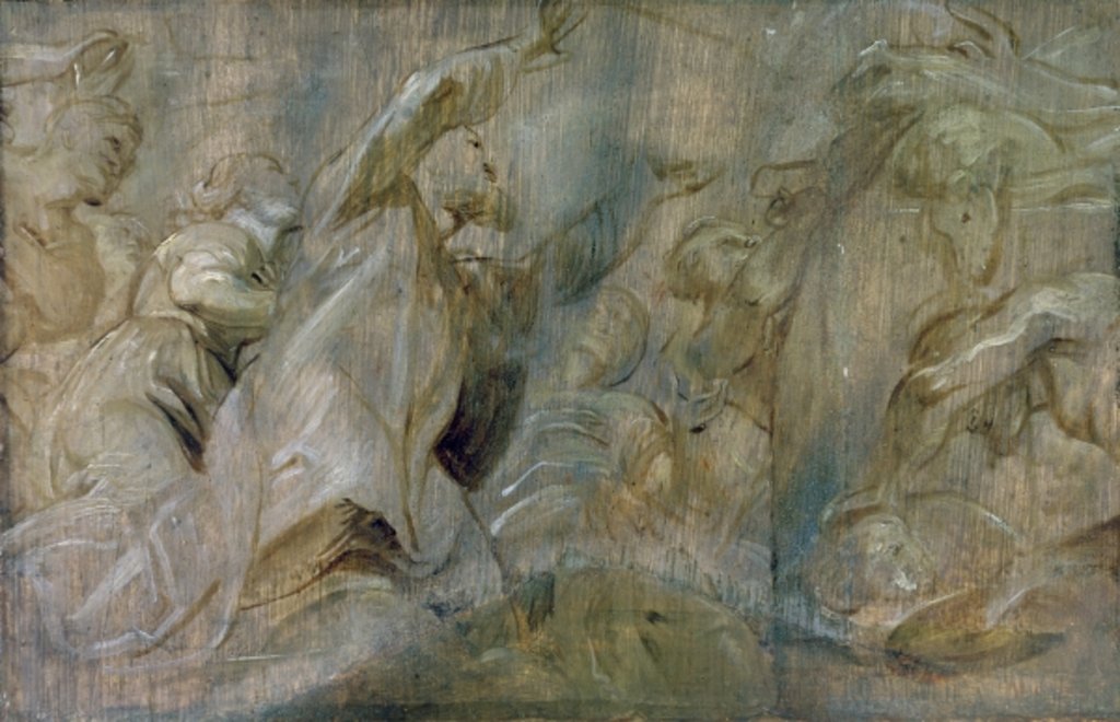 Detail of The Sacrifice of Noah, 17th century by Peter Paul Rubens