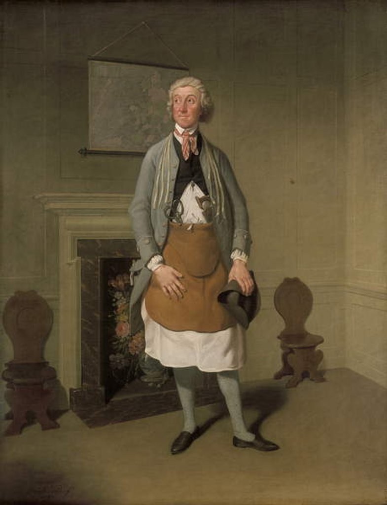 Detail of Mr Suett as Dicky Gossip in 'My Grandmother', 1797 by Samuel de Wilde