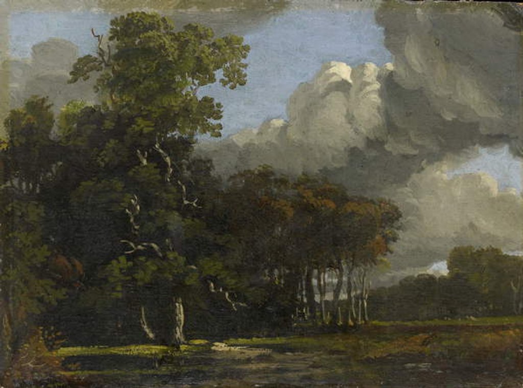 Detail of Woodland Landscape, c. 1816 - 1820 by William (1789-1862) Turner