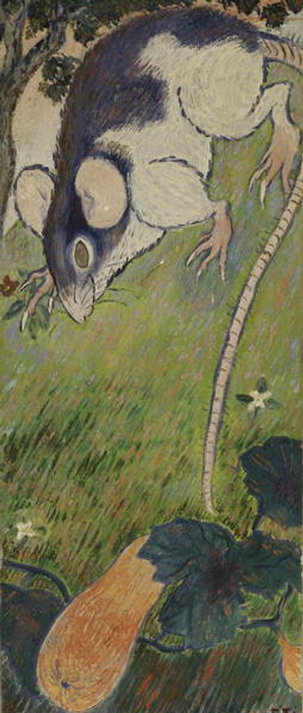 Detail of The Rat by Felix Pissarro