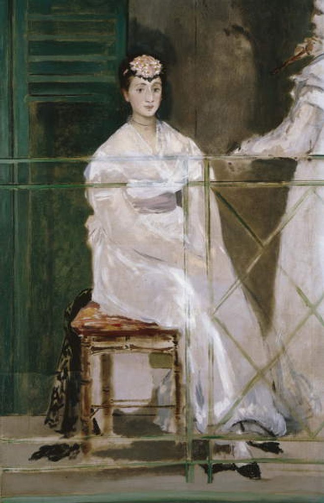 Detail of Portrait of Mademoiselle Claus, 1868 by Edouard Manet