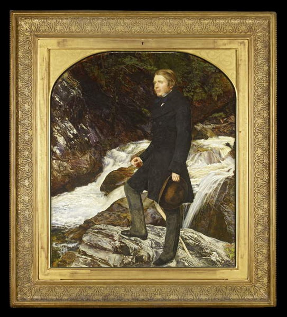 Detail of John Ruskin, 1854 by John Everett Millais