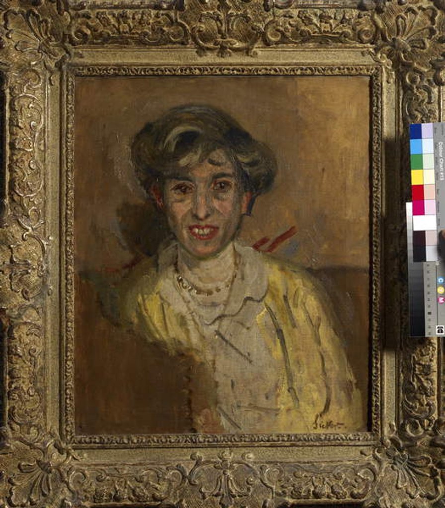 Detail of Ethel Sands by Walter Richard Sickert