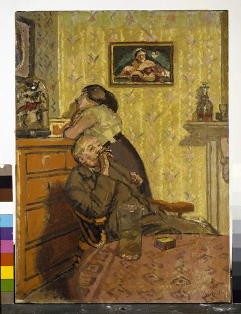 Detail of Ennui, 1917-18 by Walter Richard Sickert