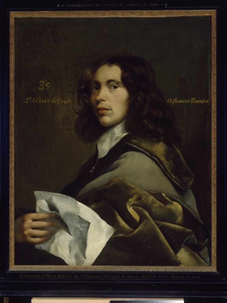 Detail of Oliver de Critz, 17th century by Emmanuel de Critz