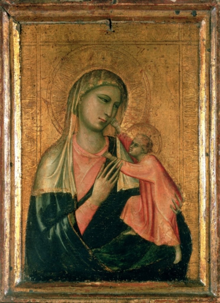 Detail of The Virgin and Child, 13th century by Giotto