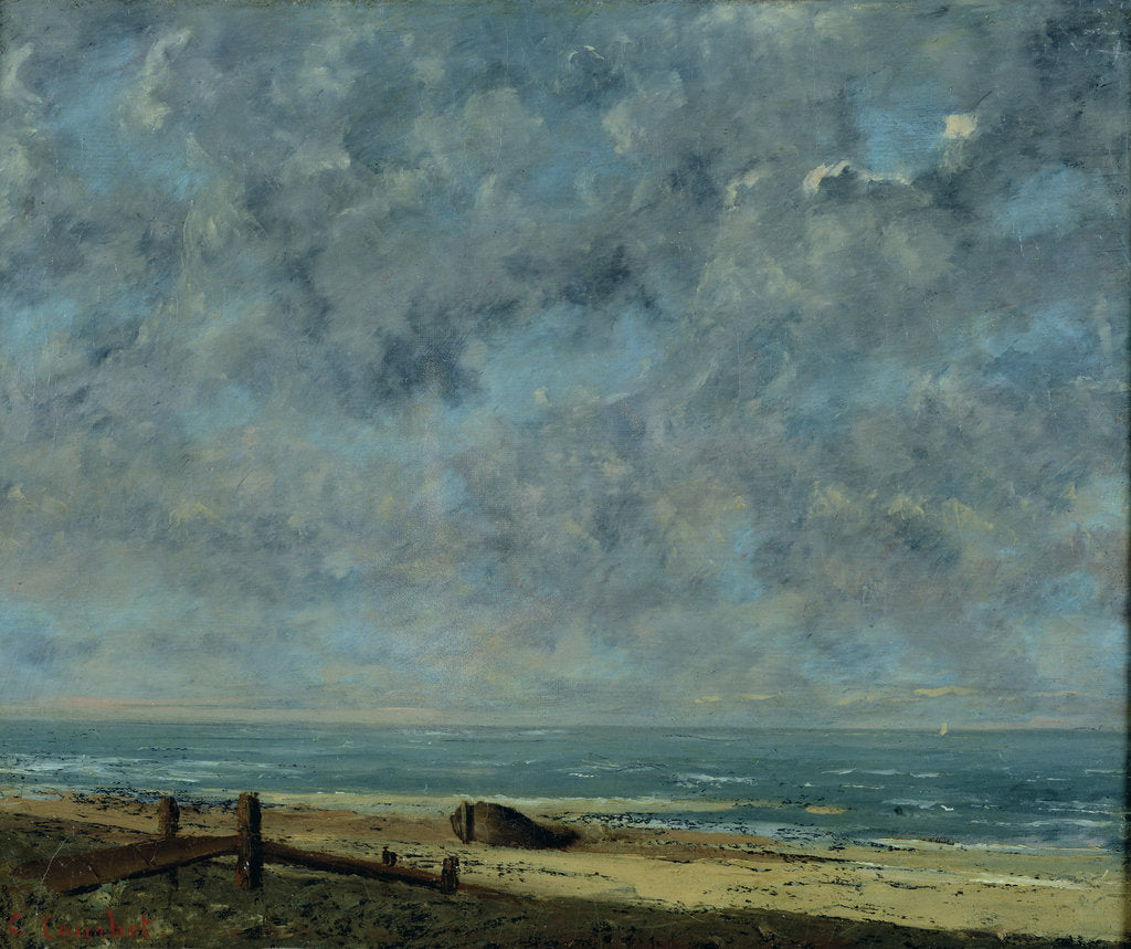 Detail of View of Olevano by Jean Baptiste Camille Corot