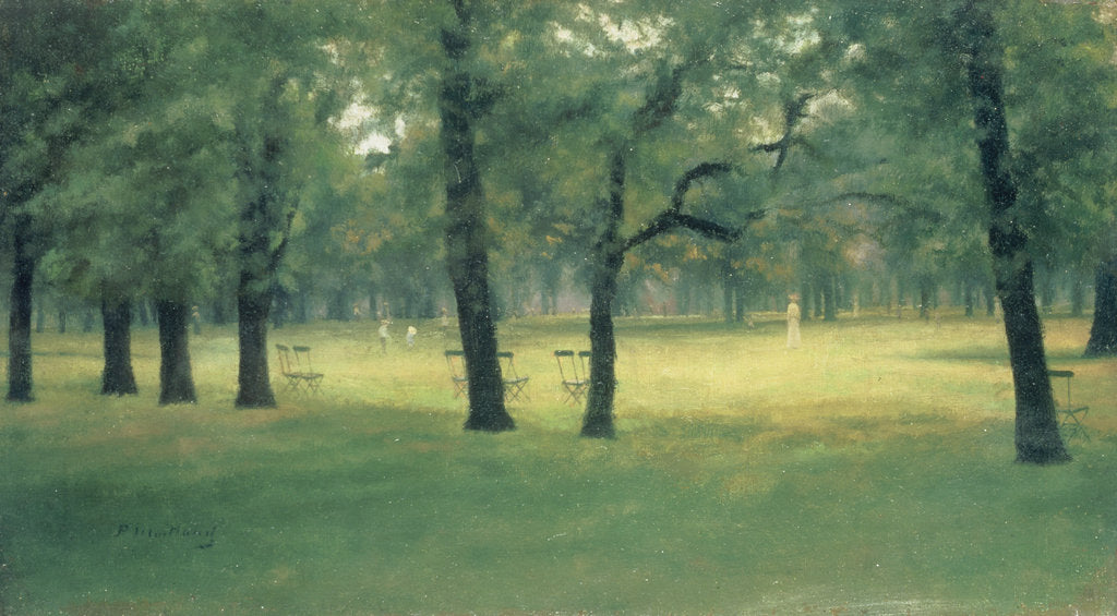 Detail of Kensington Gardens, 19th century by Paul Fordyce Maitland