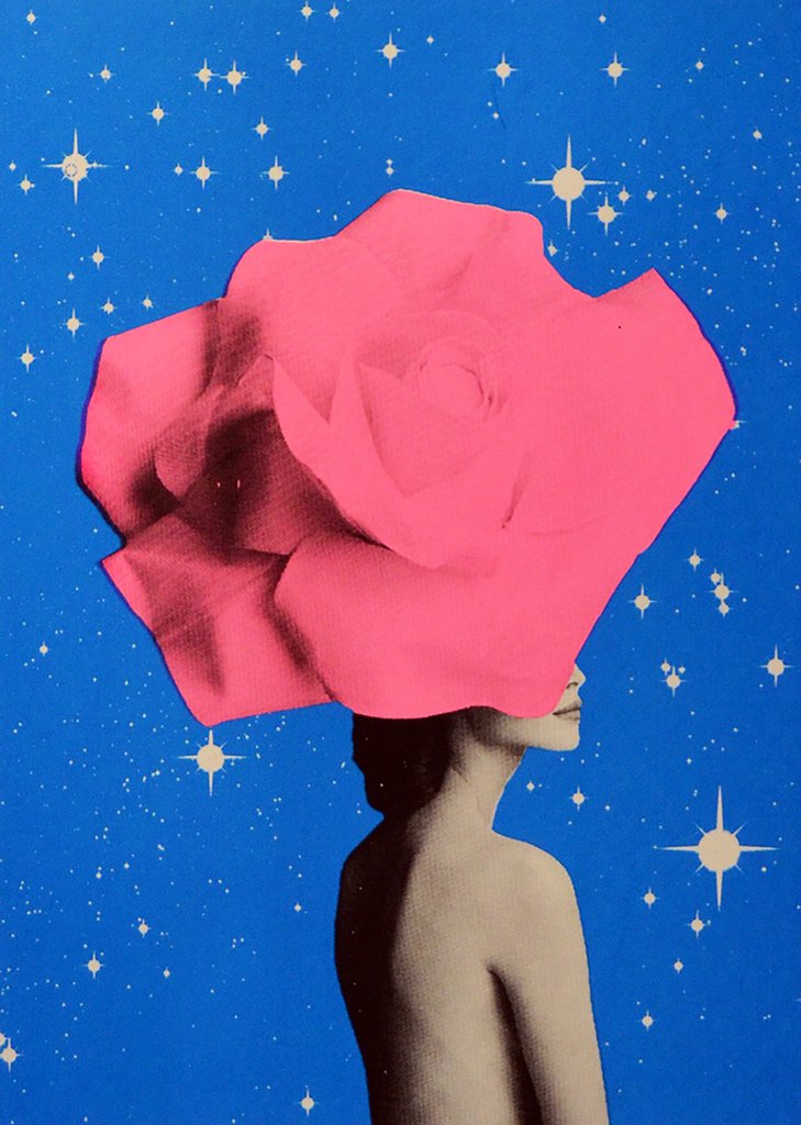 Detail of The secret woman, 2017 by Anne Storno